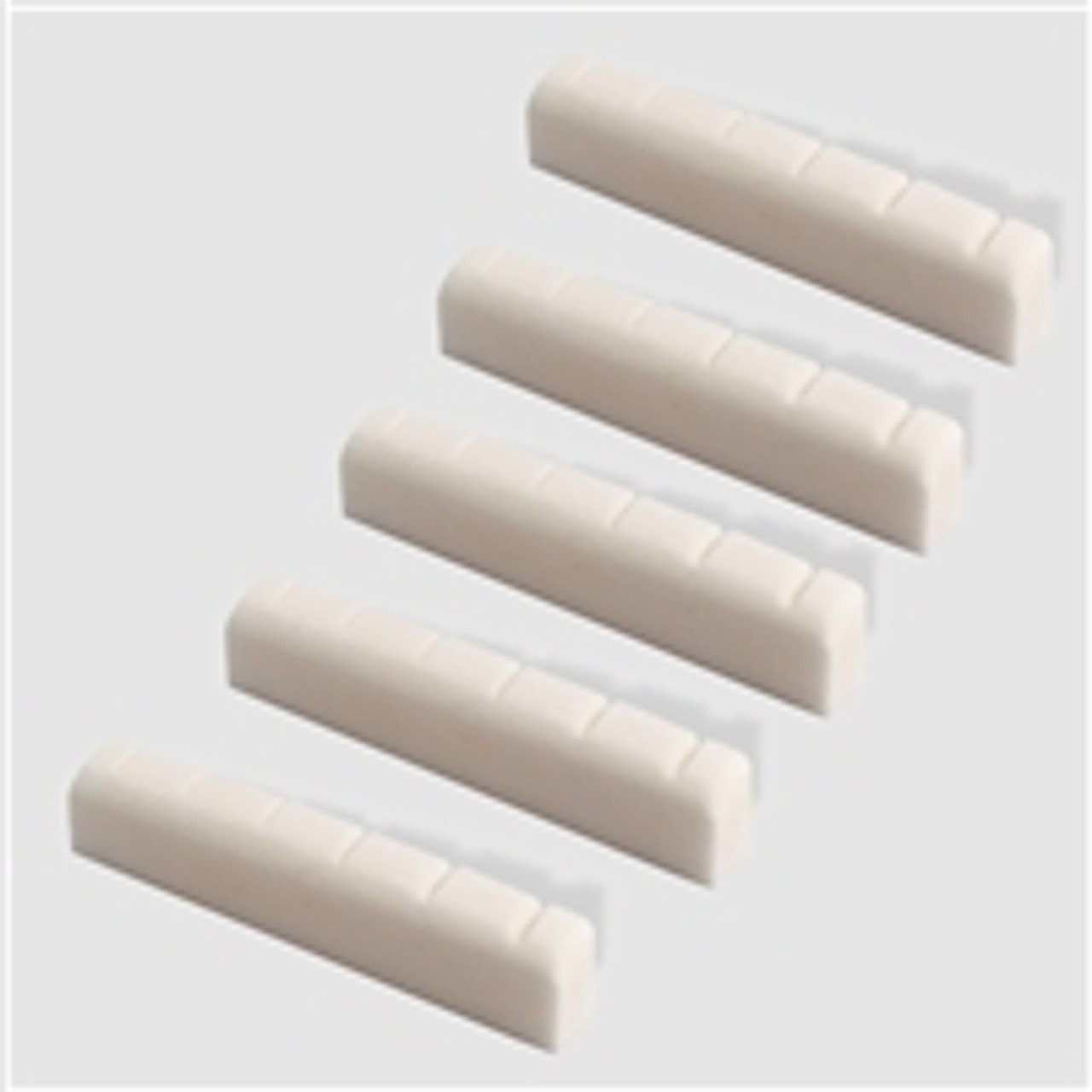Guitar Bone Nut for Acoustic G Style 43mm. Bulk package of 5
