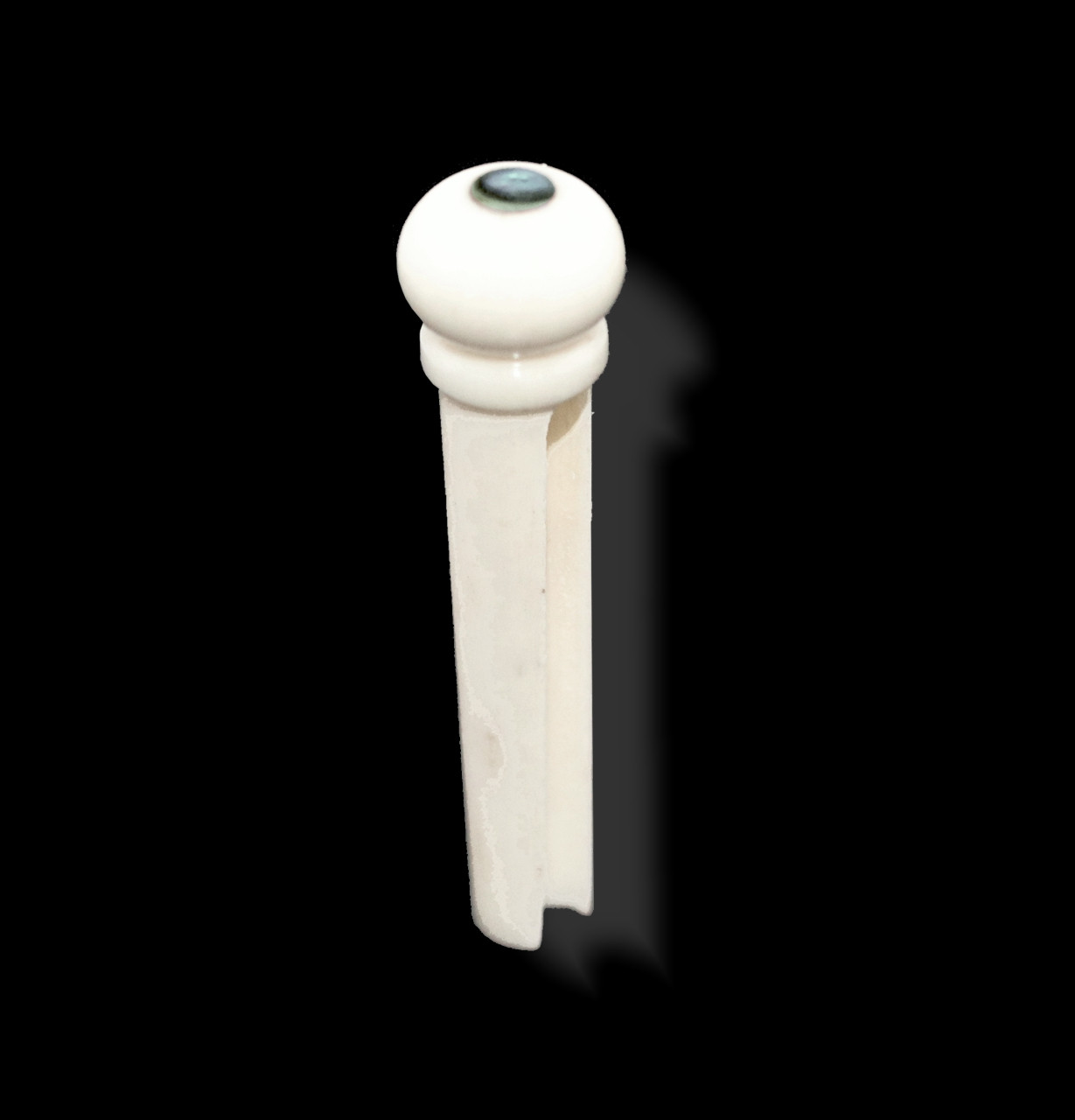 Acoustic Guitar Bridge pins bone abalone dot