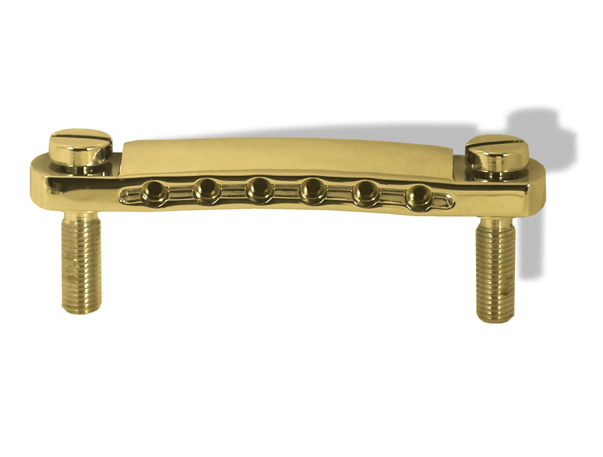 KLUSONÂ® Standard Stop Tailpiece Gold (US Made) W/US Thread Steel