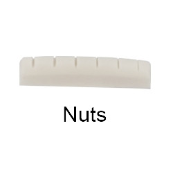 Guitar Nuts for Acoustic Guitars with 1 21/32" wide (42mm) Fretboard. A