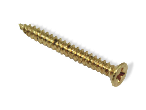 Screw #2 x 3/4 Gold for Jack Plate or Trim Ring Dozen