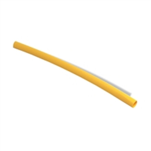 Heat Shrink Tubing 2:1 ratio thin wall 3/16" 25 pcs Yellow