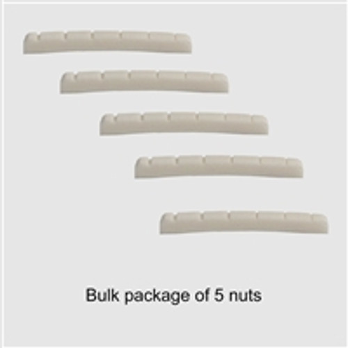 Nut Curved 42mm 9.5 radius Bone S or T Guitar RH 5 Pack