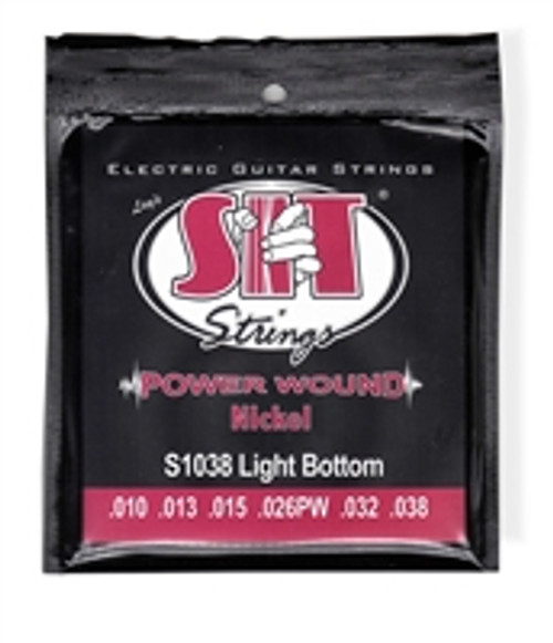 S.I.T. Electric Power Wound Custom Medium Strings S1149