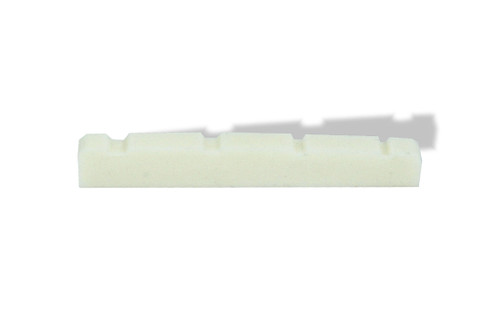 Nut Bone 4 String Bass 43mm 1 11/16 Narrow Slot Preslotted RH 109250