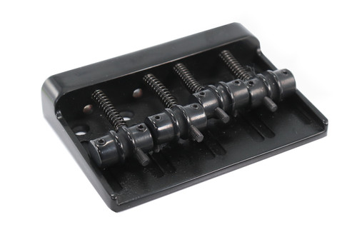 Bass Bridge 57mm 4 String thru bridge Black High Mass