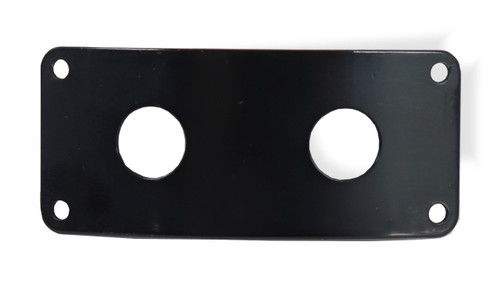 Mounting plates for electronic jacks for guitars and bass