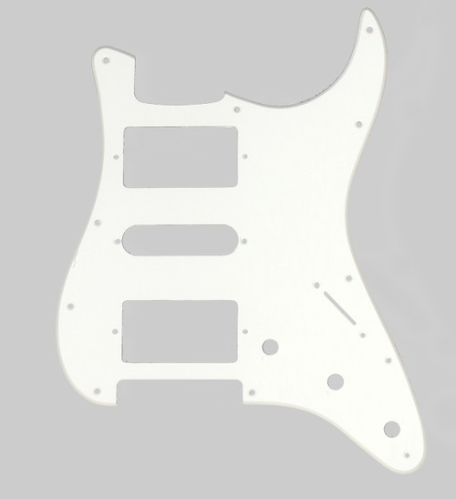 Pickguard HSH American and MIM 11 hole Single Ply Parchment Pickguard HSH American and MIM 11 hole Single Ply Parchment