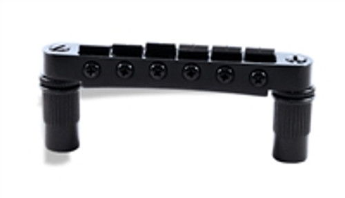 Bridge Post Style 6 String Black 52mm x 14.5mm