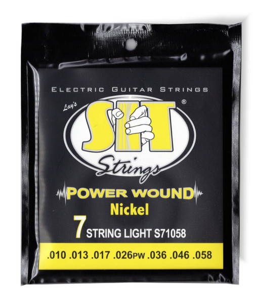 S.I.T. Electric Power Wound Custom Medium Strings S1149