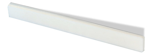 Classical guitar saddle 80mm x 9.4mm x 2.4mm thick, bone