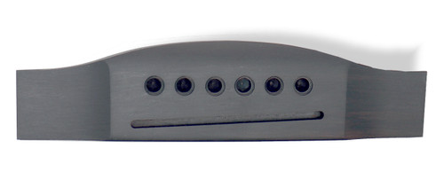 Bridge Acoustic Guitar 6 Ebony M Type RH 2 3/16