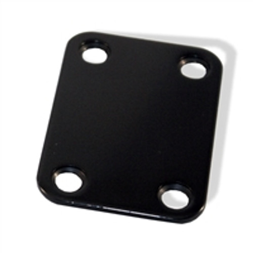 Neck Plate Electric 1 5/8 x 2 3/8 Black Small Steel