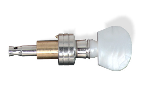 Saga P-140 Banjo tuner Nickel 4:1 ratio. Pearloid Knob