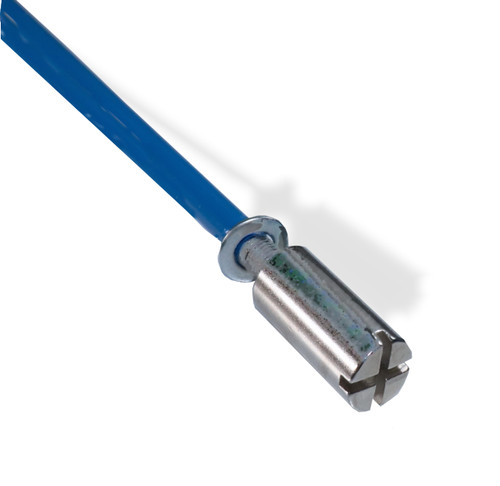 Truss Rod Single Action Steel 18 1/2 inch adjustable Disc Anchor Cross Nut