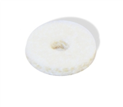 Felt Pads White for Strap Buttons 10/PK