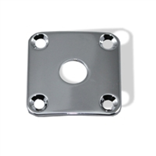 Jack Plate Square Curved Body Mount Chrome