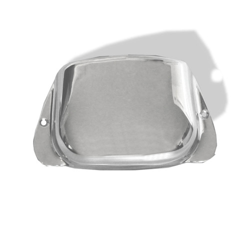 P Bass bridge cover chrome finish