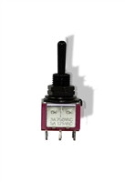 Bitterroot 081301GD 3-Way Toggle Switch – Gold Finish With Black Knob For Electric Guitar Or Bass
