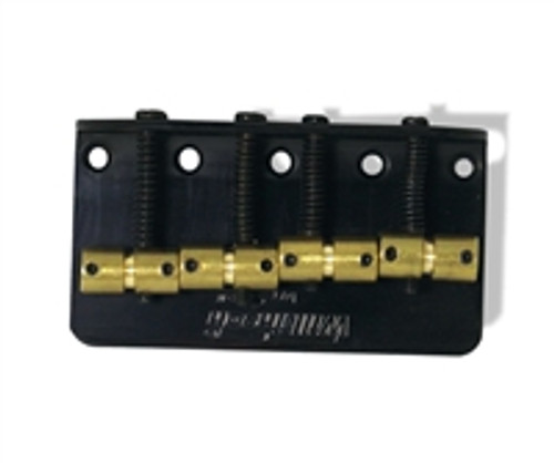 Bass Bridge 57mm Black Brass Saddles 4 String Wilkinson