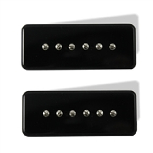 Pickup Soapbar Neck Bridge Set 8.5K adj pole Black