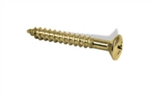 Neck Mounting Screws Oversized #10 x 1 1/2 Gold 50 pack