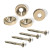 Neck Bushing Gold 15mm Set 0f 4