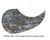 Pickguard Acoustic Self Adhesive Abalone Heart