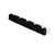 Nut Tusq XL Black 5 String Bass Guitar 46mm 1 13/16" Slotted RH Narrow