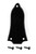 Truss Rod Cover Bell Gloss Black Flat Edge