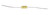 Mallory Mustard Capacitor Small .022uf 5% 250v Type 150  Axial Leaded Metallized Polyester