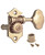 Acoustic Tuning Machine Open Frame Custom Shop 3 Plus 3 Gold 18:1
