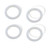 Washer for Toggle Switch 3 Way Nickel 12.2mm ID x 18mm OD 4 pack