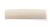 Nut Flat Bottom Bone 1 3/4 44mm White E 12r Slotted Unbleached
