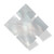 Inlay Set Square Slotted MOP 8mm x 8mm 10 Piece Set