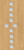 Inlay Set Square Slotted MOP 8mm x 8mm 10 Piece Set