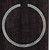Rosette Inlay Acoustic Guitar 4 19/32 117mm id wide Pearl and Herringbone
