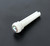 Bridge Pin Bone Acoustic guitar 3 degree slot thru skirt abalone with brass trim ring
