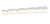 Bass Guitar Nut bone 1 7/8" 9.5" radius 5 String