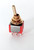 Switch Mini Toggle ON ON Gold with Gold Knob MHao MS-202