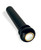 Ebony Acoustic guitar bridge pin, slotted 3 degree with MOP dot and brass ring