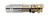 Jack Cylinder End Pin 1/4 inch 3 Conductor Gold Mono
