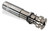 Jack Cylinder End Pin 1/4 inch 3 Conductor Nickel Mono