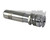 Acoustic Guitar End Pin 1/4 inch jacket, 4 pin, stereo or cutout, nickel finish