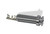 Jack Cylinder End Pin 1/4 inch 4 Conductor Nickel Stereo
