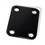 Neck Plate Electric 1 5/8 x 2 3/8 Black Small Steel