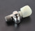 Tuning Machines Banjo Single 5th Peg  10:1 gear Nickel Ivory Knob P-149
