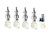 Saga P-147 P-149 set for 5 string banjo nickel plated