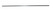 Carbon Fiber Truss Rod 17 1/4 x 5/32 x 5/32 h  438 x 4 x 4 mm