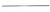 Carbon Fiber Truss Rod 17 1/4 x 5/32 x 5/32 h  438 x 4 x 4 mm 5 pack